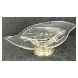 Vintage Spreaders, Spoons, Sterling Silver and Glass Divided Dish, Sterling Silver Lidded Etched Glass Sugar or Jam Jar / Dish