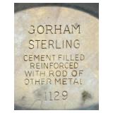 Pair of Vintage Gorham Weighted Sterling Silver Candleholders