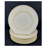 Belleek Limpet Teapot, Cups and Saucers & Belleek Lotus Cream and Sugar Set