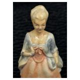 Antique Wave Crest Trinket Dish, Vintage Vanity Mirror, Figurines, Trinket Box and More