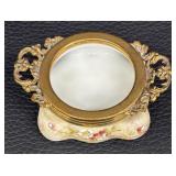 Antique Wave Crest Trinket Dish, Vintage Vanity Mirror, Figurines, Trinket Box and More