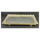 Antique Wave Crest Trinket Dish, Vintage Vanity Mirror, Figurines, Trinket Box and More