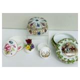 Vintage Finds including Coalport Trinket Dish, Vintage Aynsley Hand Painted Bone China and More!