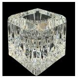 Waterford Crystal Lismore Square Cube Candle Holder