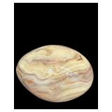 Stunning Marble Eggs From Mexico and Hand Painted Floral Egg Cup