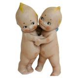Vintage Centennial Novelty Cherub and Kewpie Hugger Dolls