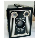 Vintage Cameras including Kodak Brownie Target Six-20 Art Deco Box Camera, Tower Reflex Twin Lens Film Camera Westar Lens and More!