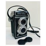 Vintage Cameras including Kodak Brownie Target Six-20 Art Deco Box Camera, Tower Reflex Twin Lens Film Camera Westar Lens and More!