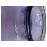 Beautiful Large Purple Art Glass Vase