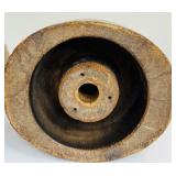 Pair of Vintage Wood Hat Molds