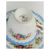 Vintage Teacups and Saucers including Paragon, Hammersley "Blue Cornflower" and More!