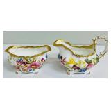 Vintage Teacups and Saucers including Paragon, Hammersley "Blue Cornflower" and More!