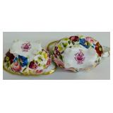 Vintage Teacups and Saucers including Paragon, Hammersley "Blue Cornflower" and More!