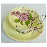 Vintage Teacups and Saucers including Paragon, Hammersley "Blue Cornflower" and More!