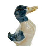 Vintage Dissing Keramik Hovedgaard Blue Bird, Cat and Duck Figurines Denmark
