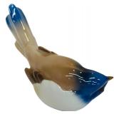 Vintage Bing & Grøndahl Denmark Titmouse Bird #1633 & Vintage Bing & Grøndahl Denmark Titmouse Bird #1635