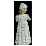 Vintage B&G Denmark Bing and Grøndahl #1721 Porcelain Girl Mary w/ Doll Figurine