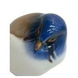 Vintage Bing & Grøndahl Denmark Titmouse Bird #1633 & Vintage Bing & Grøndahl Denmark Titmouse Bird #1635