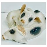 Vintage Royal Copenhagen Pair of Sleeping Pigs #683