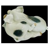 Vintage Royal Copenhagen Pair of Sleeping Pigs #683