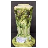 Beautiful Antique Roseville Art Pottery Vista Forest Vase - Circa 1920