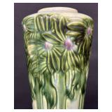Beautiful Antique Roseville Art Pottery Vista Forest Vase - Circa 1920