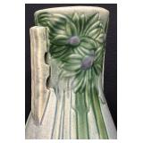 Beautiful Antique Roseville Art Pottery Vista Forest Vase - Circa 1920