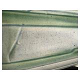 Beautiful Antique Roseville Art Pottery Vista Forest Vase - Circa 1920