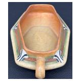 Antique Roseville Art Pottery Montacello Art Deco Console Bowl - Circa 1930