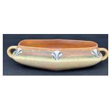 Antique Roseville Art Pottery Montacello Art Deco Console Bowl - Circa 1930