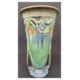 Beautiful Antique Roseville Art Pottery Green Baneda Pattern - Circa 1930