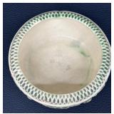 Antique Roseville Art Pottery Donatello Shallow Jardiniere Cherub Planter