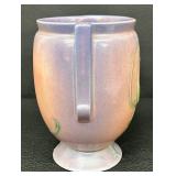 Antique Roseville Art Pottery Futura Thistle Mauve  / Violet Vase - Circa 1930