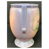 Antique Roseville Art Pottery Futura Thistle Mauve  / Violet Vase - Circa 1930