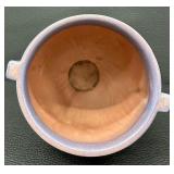 Antique Roseville Art Pottery Futura Thistle Mauve  / Violet Vase - Circa 1930