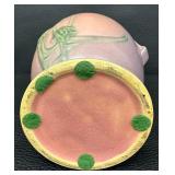 Antique Roseville Art Pottery Futura Thistle Mauve  / Violet Vase - Circa 1930