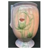 Antique Roseville Art Pottery Futura Thistle Mauve  / Violet Vase - Circa 1930