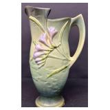 Beautiful Antique Roseville Art Pottery Freesia Pitcher 20-10" - Circa 1940
