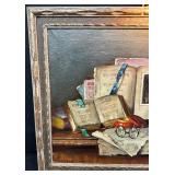 Framed Original Oil on Canvas Still Life Painting by JANOS CZENE APATFALVI