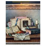 Framed Original Oil on Canvas Still Life Painting by JANOS CZENE APATFALVI