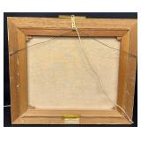 Framed Original Oil on Canvas Still Life Painting by JANOS CZENE APATFALVI