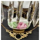 Vintage Hanging Kerosene Lamp / Vintage Hanging Globe Lamp