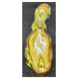 Vintage Stangl Art Pottery Ducks & Stangl Hand Painted Gold & Turquoise Ewer Pitcher