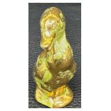 Vintage Stangl Art Pottery Ducks & Stangl Hand Painted Gold & Turquoise Ewer Pitcher