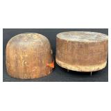 Antique Wooden Hat Blocks - A Millinery Tool for Hat Making
