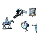 Assorted Vintage Sterling Silver Charms