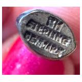 Vintage Bernhard Hertz Denmark Little Mermaid Vintage Sterling Silver Charm