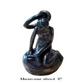 Vintage Bernhard Hertz Denmark Little Mermaid Vintage Sterling Silver Charm