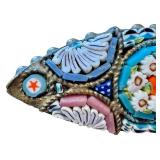 Vintage Italian Mosaic Brooch / Pin