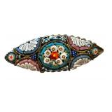 Vintage Italian Mosaic Brooch / Pin
